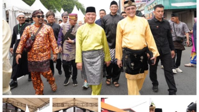LEPAS PAWAI MELAYU BORNEO, GUBERNUR NORSAN : BUDAYA JADI PEMERSATU